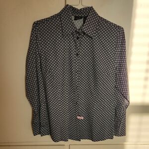 Black and White Western Shirt